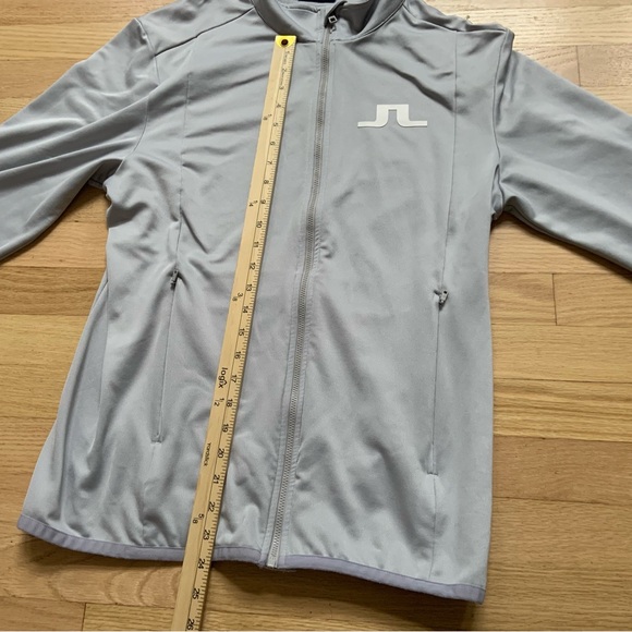 J. Linderberg Men's Florian Track Jacket Large Gray - Picture 6 of 11
